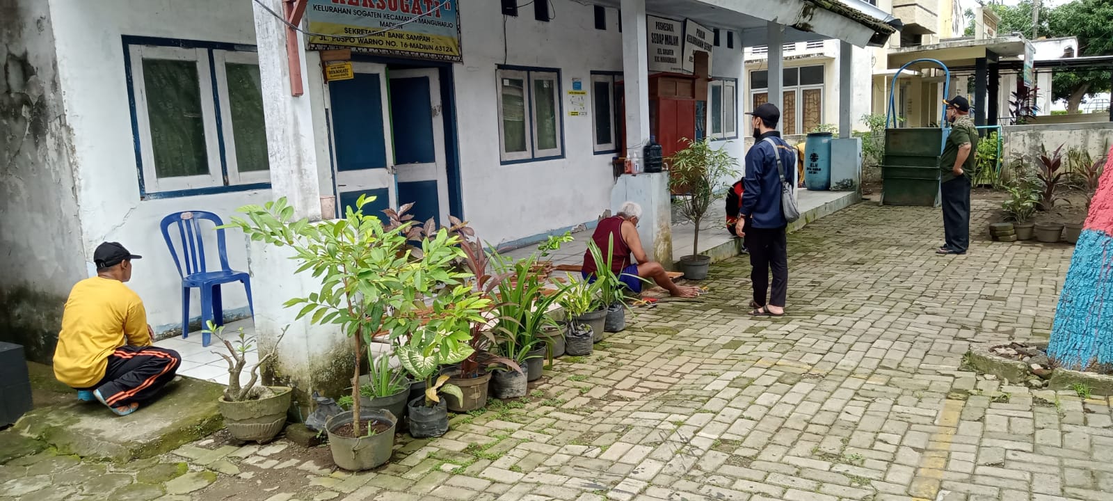 Pasca Musrenbang Kelurahan Sogaten, Tinjau Langsung Usulan Warga