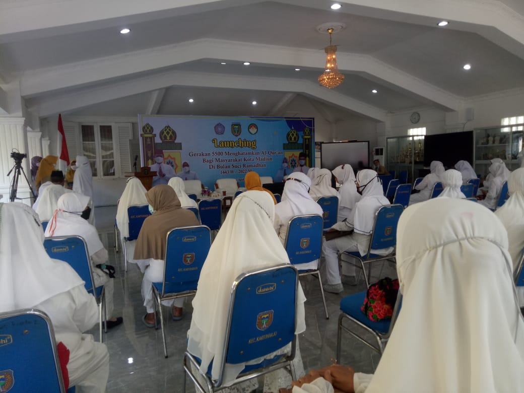 Keutamaan Tadarus di Bulan Ramadhan, Wali Kota Madiun Launching Gerakan 5.500 Penghatam Al-Quran.